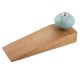 Sea Green Leaf Floral Ceramic Door Stopper